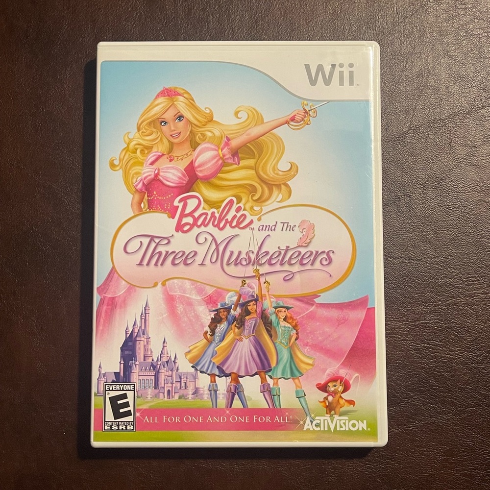 Barbie and The Three Musketeers Wii Game